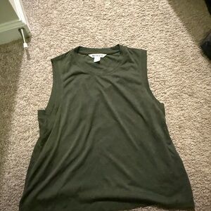 Women’s Athleta Olive Green Sleeveless Top